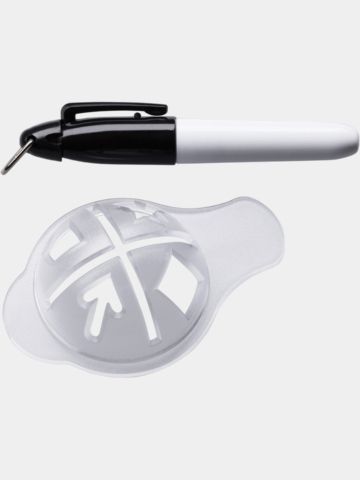 Silverline Ball Liner mit Schablone Sonstige