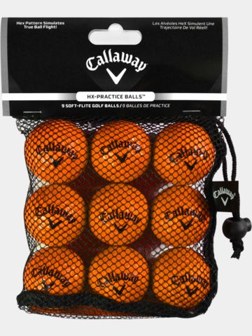 Callaway Soft Flight Balls (9er) orange