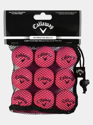 Callaway Soft Flight Balls (9er) pink