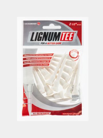 Lignum Tees 62mm weiß