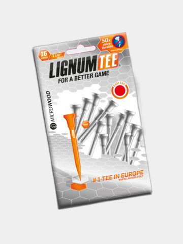 Lignum Tees 38mm weiß
