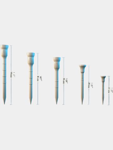 Lignum  Tees 38mm weiß