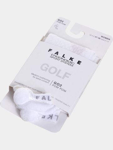 Falke PomPom Socklet weiß