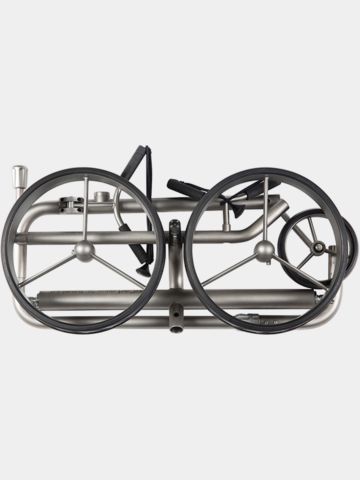 JuCad Elektrický vozík Drive SL Travel 2.0 stříbro