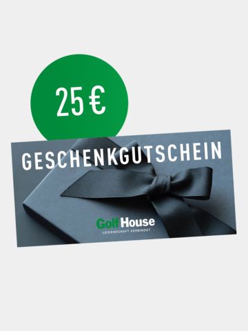 Golf House Gutschein 25,- Euro Sonstiges