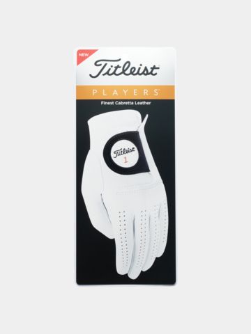 Titleist Players Golfhandschuh für die rechte Hand weiß