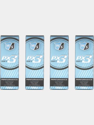 Wilson Staff PX3 Soft Womens Golf Ball white