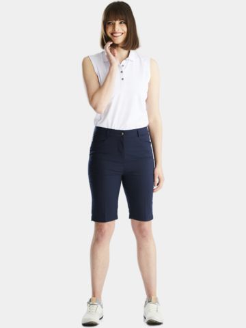 Ping Solene ohne Arm Polo weiß