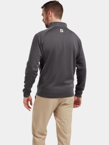 FootJoy Chill Out Pullover Stretch Midlayer dark gray