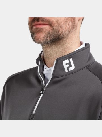 FootJoy Chill-Out Pullover Stretch Midlayer dunkelgrau