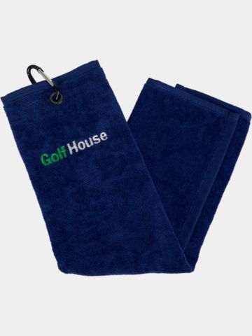 Golf House TriFold Handtuch navy