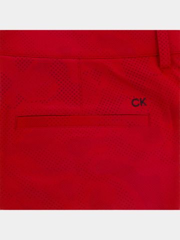 Calvin Klein PRINTED GENIUS 4-WAY Stretch Bermuda rot