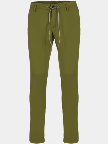 Alberto  Jump-G - Jogpantové kalhoty Coolmax Super Light WR olivový
