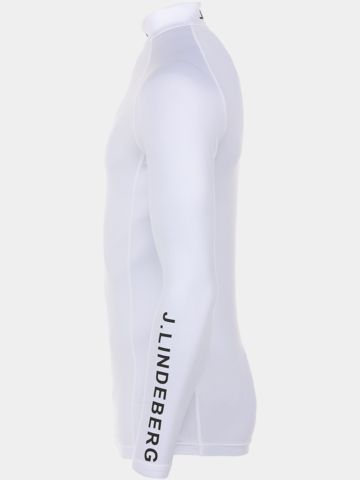 J.Lindeberg  Aello Soft Compression Mock Unterzieher weiß