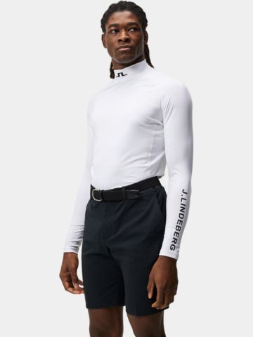 J.Lindeberg  Aello Soft Compression Mock Unterzieher weiß
