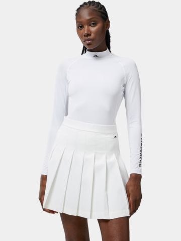 J.Lindeberg Asa Soft Compression Top Mock First layer white