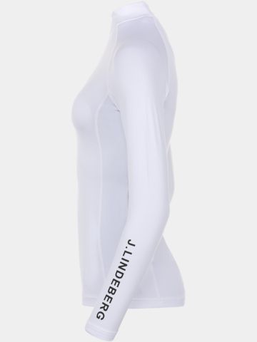J.Lindeberg Asa Soft Compression Top Mock First layer white