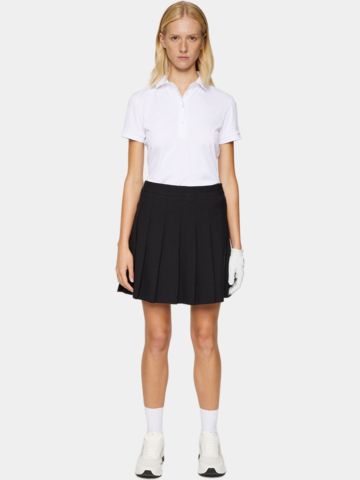 J.Lindeberg Tour Tech Golf Polo Halbarm weiß