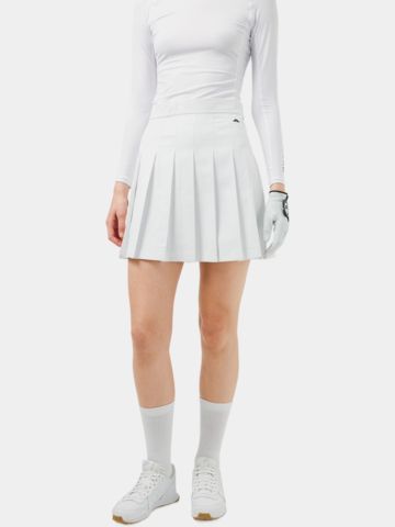 J.Lindeberg Adina Golf Skirt kurz Skort weiß