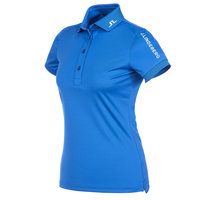 J.Lindeberg  Golfová polokošile Tour Tech s polovičním rukávem modrá