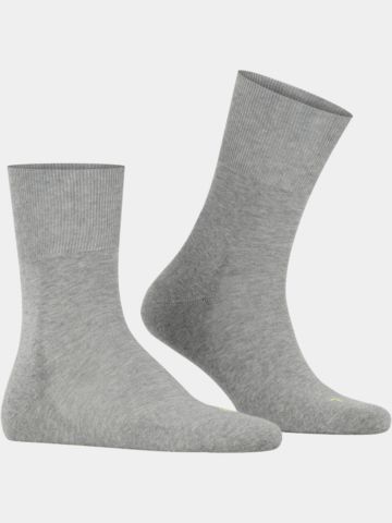 Falke Run Socke hellgrau