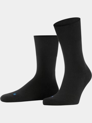 Falke Run Socke schwarz