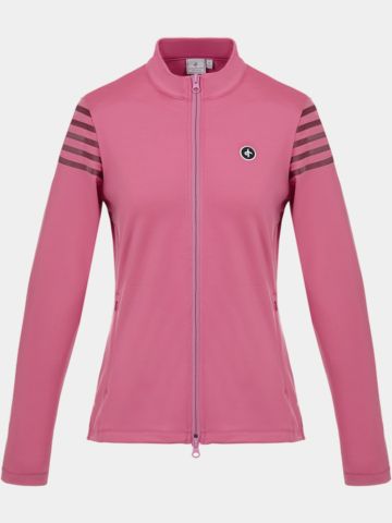 Cross SPORTY FULL ZIP Stretch Jacke pink