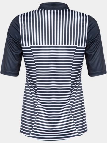 Cross IDA Halbarm Polo navy