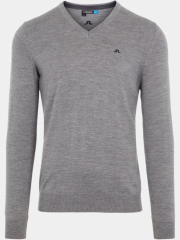 J.Lindeberg Lymann Pullover grau melange