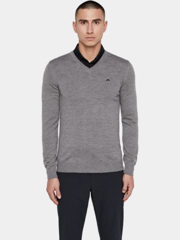 J.Lindeberg  Lymann Pullover grau melange