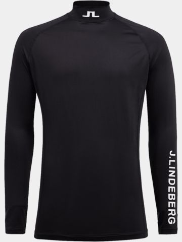 J.Lindeberg Aello Soft Compression Mock Unterzieher schwarz
