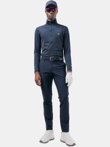 J.Lindeberg  Luke Half Zip Stretch Midlayer navy