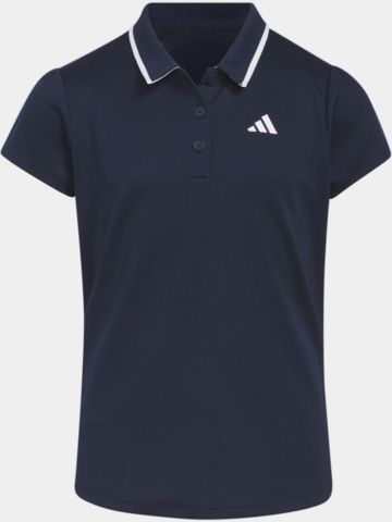 adidas GIRLS TEXTURED Halbarm Polo navy