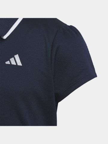 adidas GIRLS TEXTURED Halbarm Polo navy