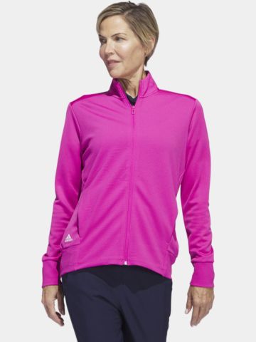 adidas TEXTURED Stretch Jacke pink