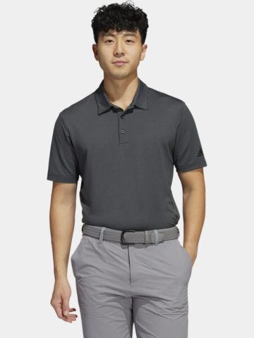 adidas OTTOMAN STRIPE PRIMEGREEN Halbarm Polo schwarz