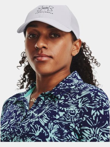 Under Armour Zinger Printed Halbarm Polo blau