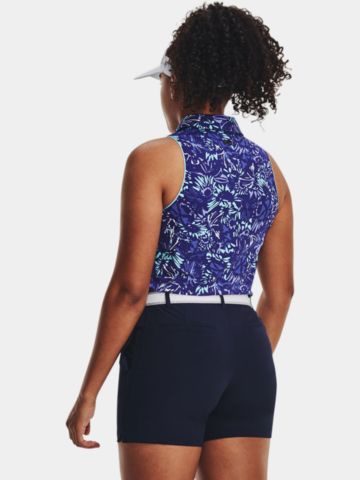 Under Armour Iso-Chill ohne Arm Polo blau