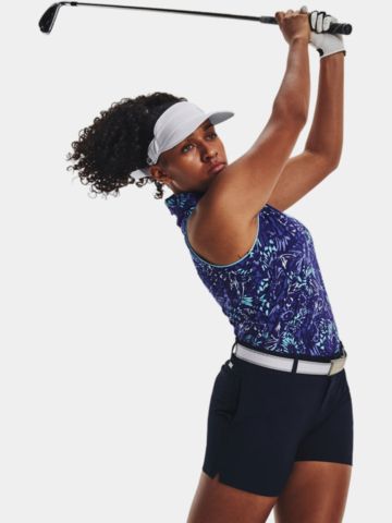 Under Armour Iso-Chill ohne Arm Polo blau