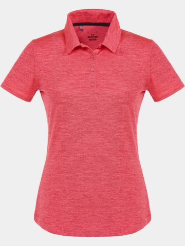 Under Armour Zinger Halbarm Polo pink