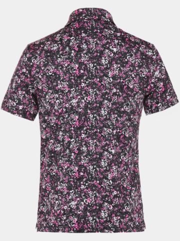 Under Armour Playoff 3.0 Floral Speckle Halbarm Polo schwarz