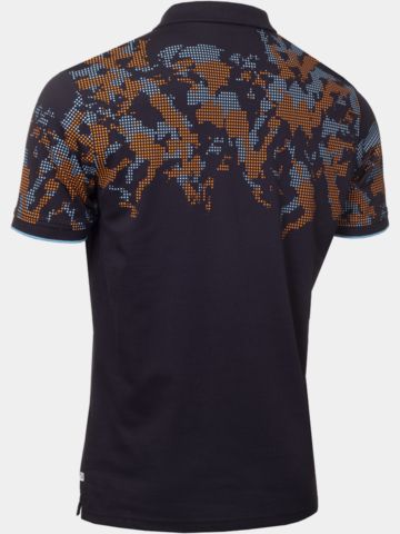 Calvin Klein NASHUA PRINTED Halbarm Polo navy