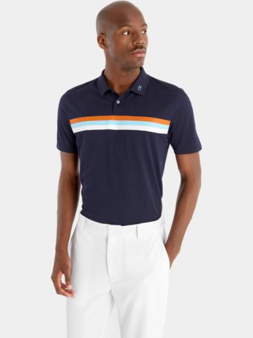 Calvin Klein PARKER Halbarm Polo navy