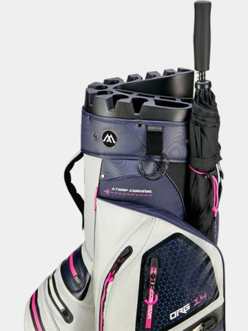 Big Max Aqua Silencio 4 Cartbag weiß