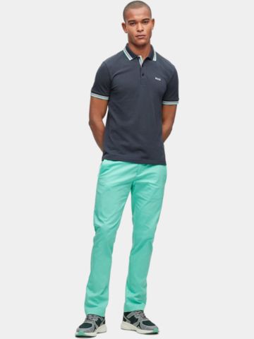 BOSS  Paddy regular fit Halbarm Polo navy