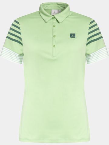 Cross SPORTY Halbarm Polo hellgrün