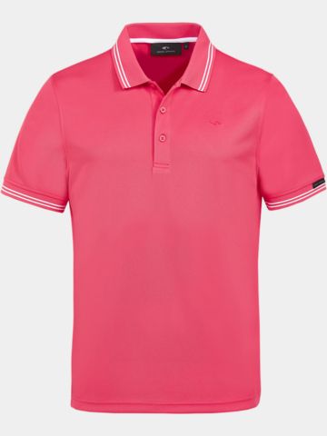 Daniel Springs basic polo Halbarm Polo pink