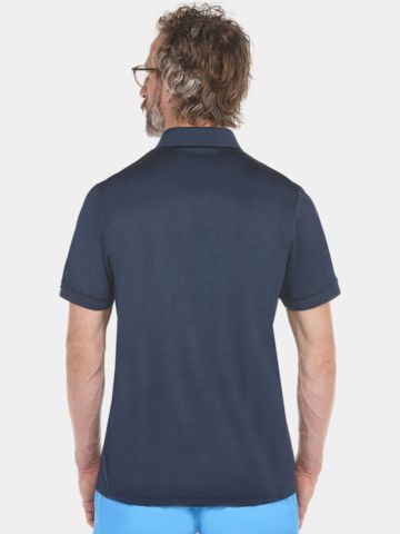 Daniel Springs polo melange Halbarm Polo navy