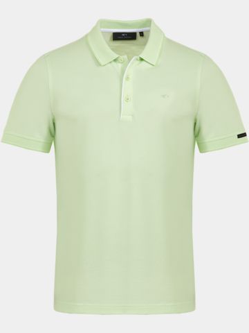 Daniel Springs polo basic Halbarm Polo hellgrün