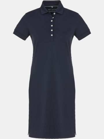 Valiente polo dress Halbarm Kleid navy